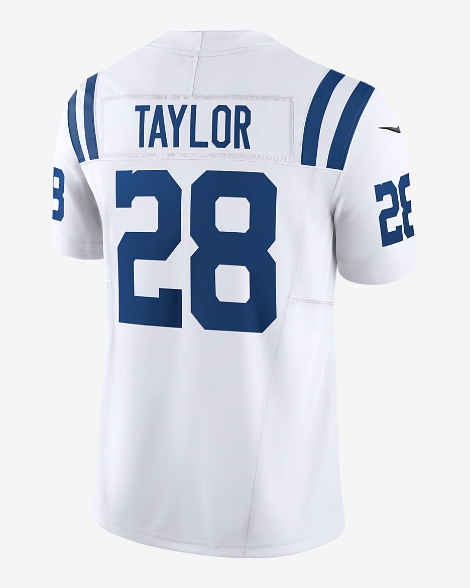 Men s Nike Jonathan Taylor White Indianapolis Colts Vapor F.U.S.E. Limited Jersey Size Small